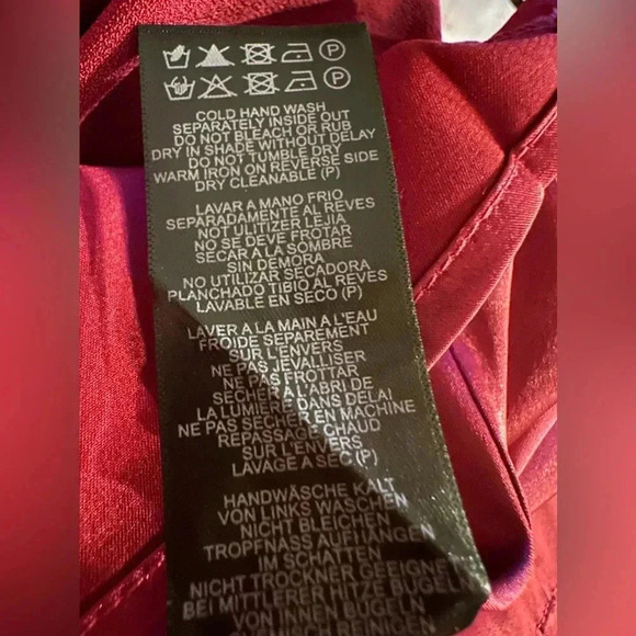 City Chic Rippled Love Magenta dress size XL/22 - Picture 9 of 11